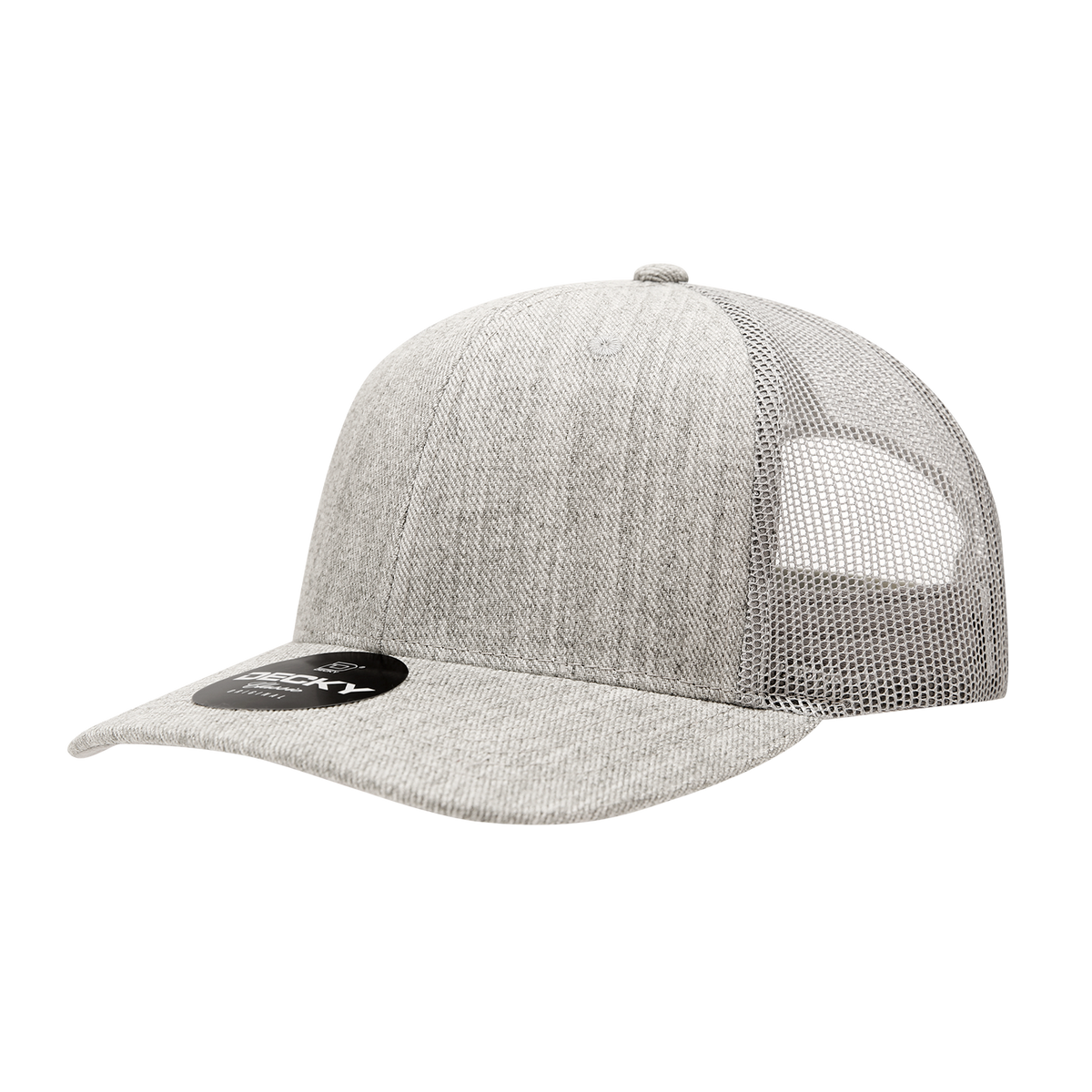 6 Panel Mid Profile Structured Acrylic/Polyester Trucker