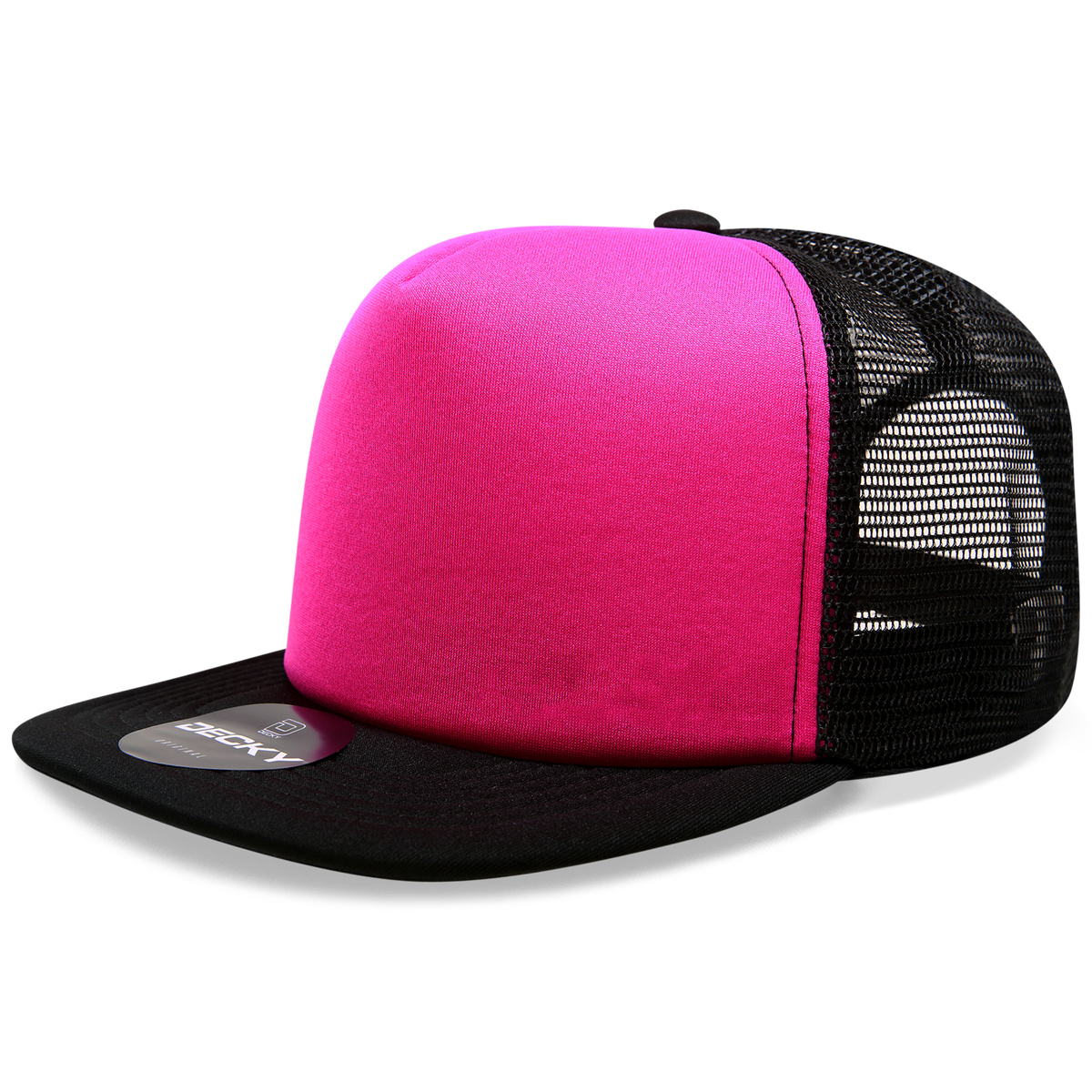 5 Panel High Profile Structured Foam Trucker