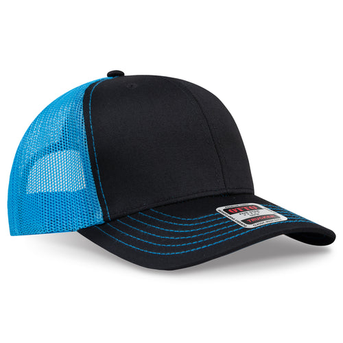 OTTO CAP® 6 Panel Mid Profile Mesh Back Trucker Hat