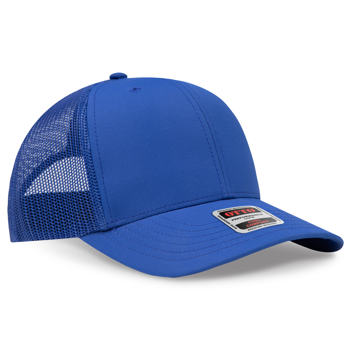 OTTO CAP® 6 Panel Mid Profile Mesh Back Trucker Hat