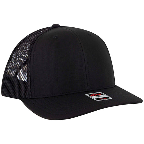 OTTO CAP® 6 Panel Mid Profile Mesh Back Trucker Hat