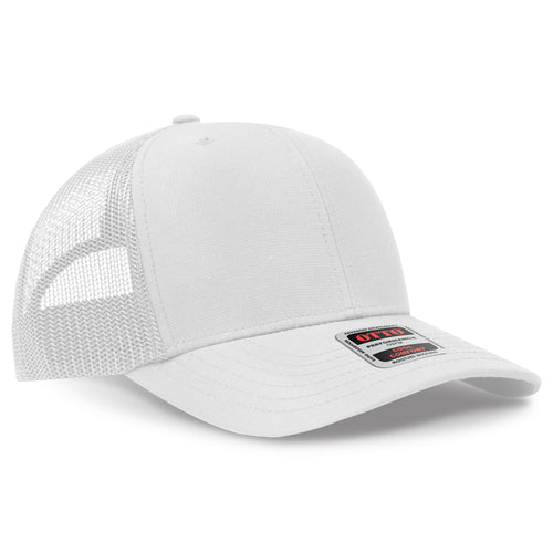 OTTO CAP® 6 Panel Mid Profile Mesh Back Trucker Hat