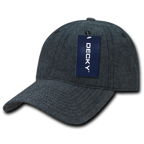 6 Panel Low Profile Relaxed Denim Dad Hat