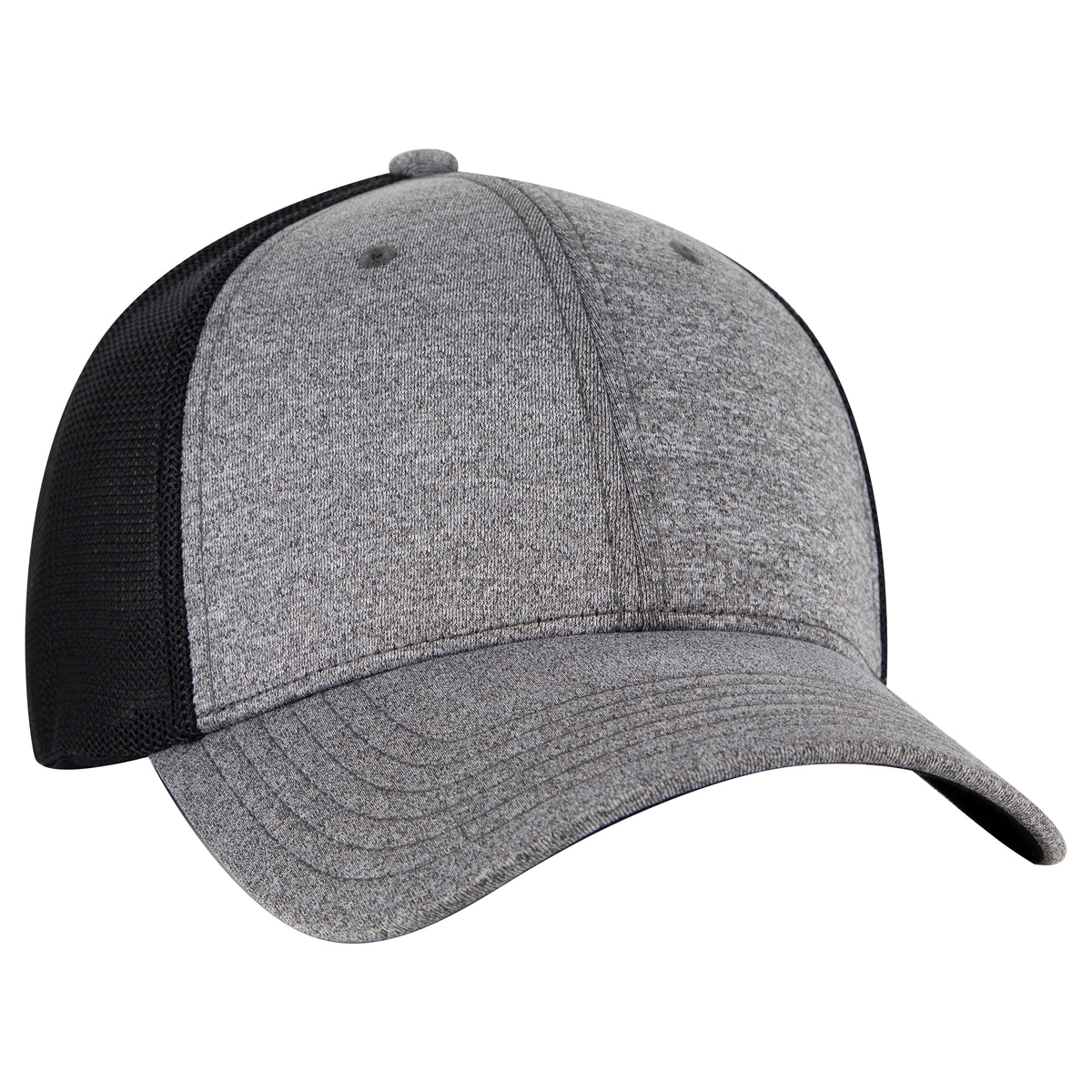 OTTO CAP® OTTO FLEX® Fitted 6 Panel Low Profile Mesh Back Trucker Hat