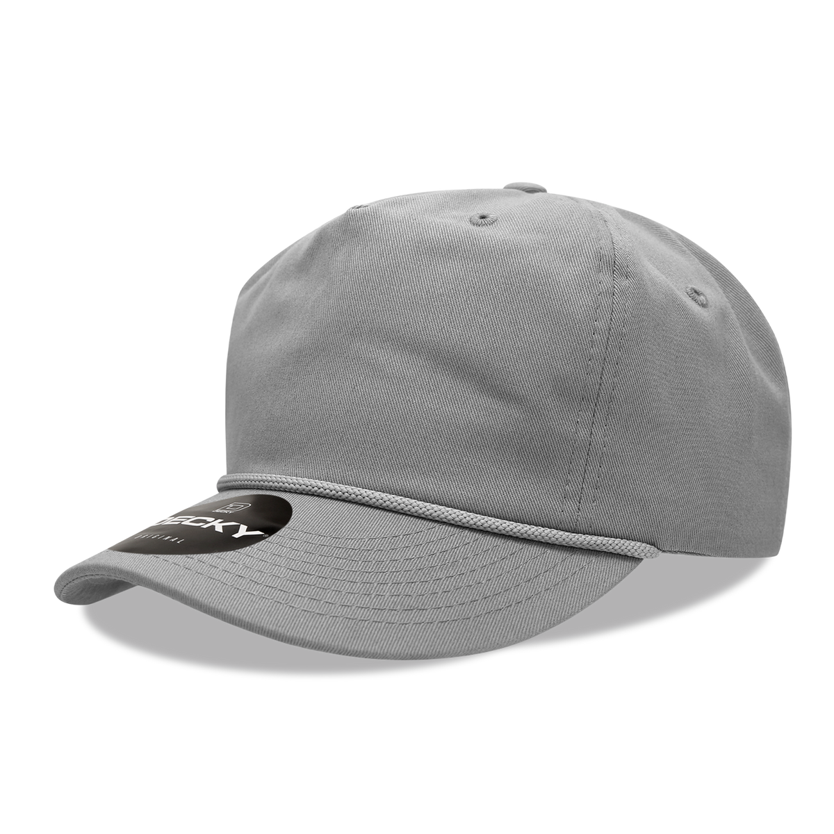 5 Panel High Profile Relaxed Cotton Rope Hat