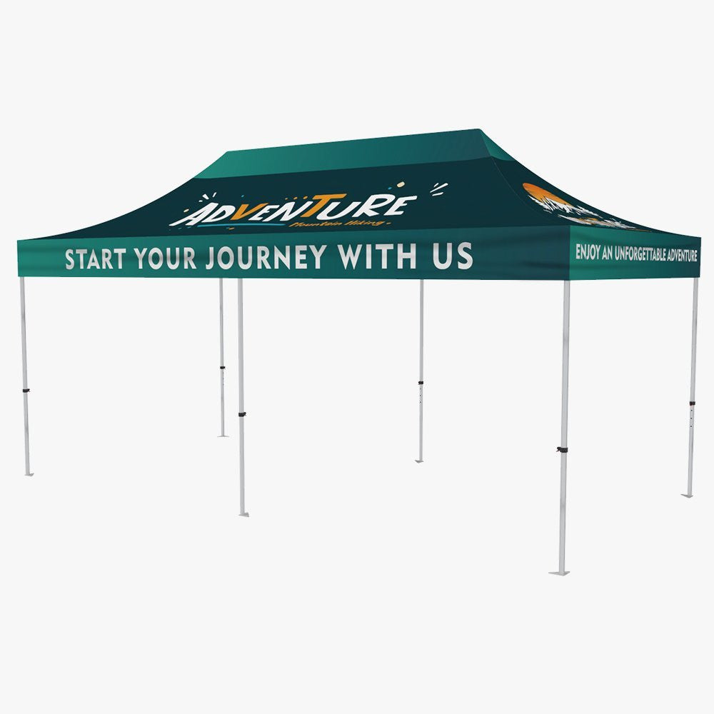 20ft Event Tent (Tent Frame + Canopy Graphic)