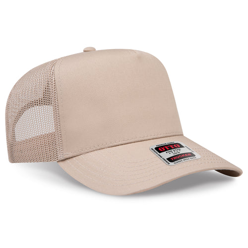 OTTO CAP® 5 Panel Mid Profile Mesh Back Trucker Hat
