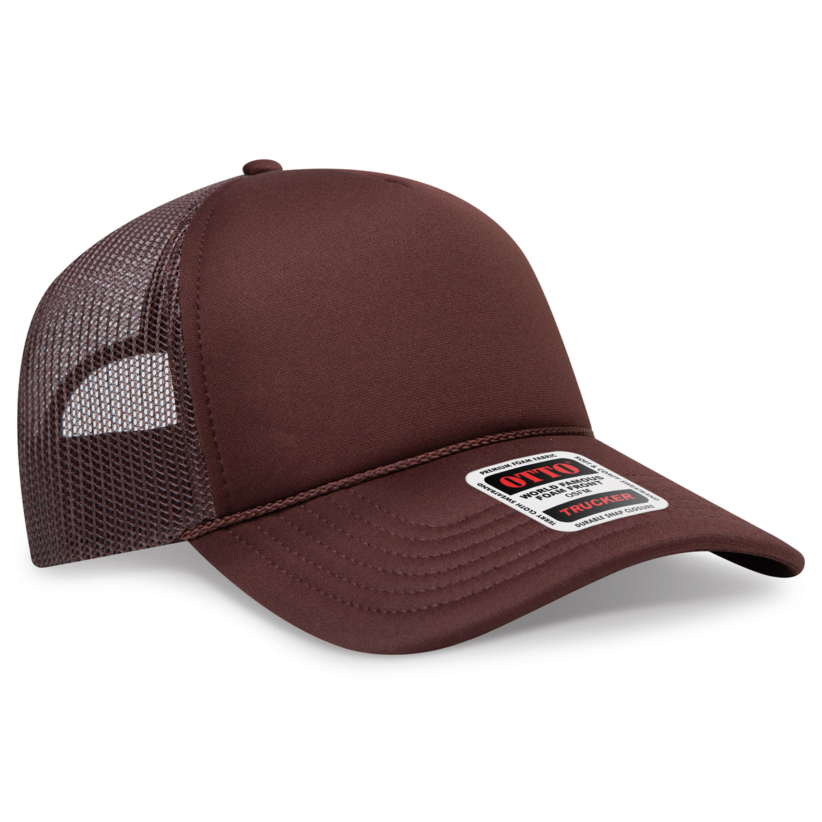 OTTO CAP® 5 Panel Low Profile Mesh Back Trucker Hat