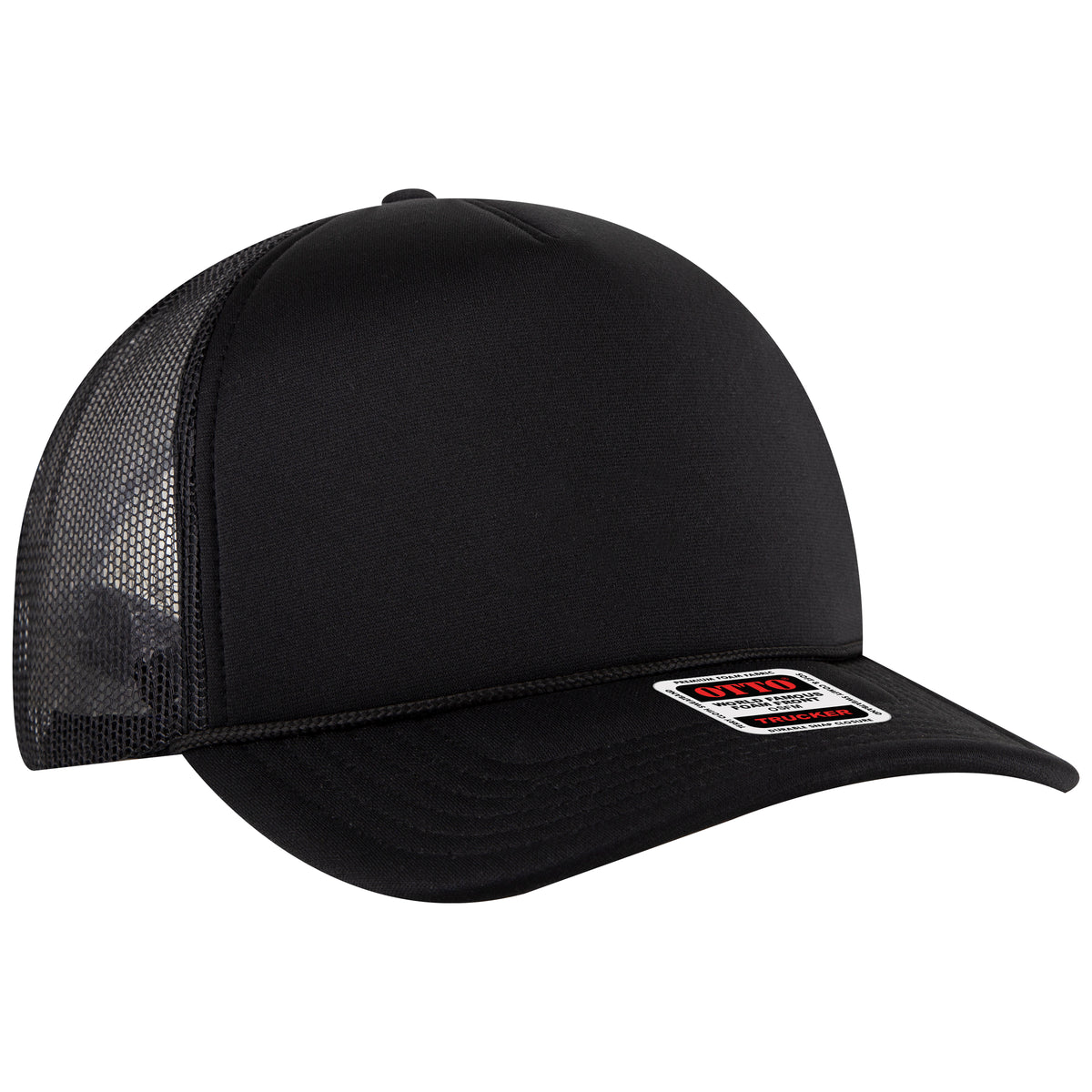 OTTO CAP® 5 Panel High Crown Mesh Back Trucker Hat