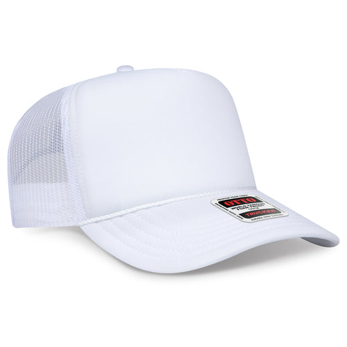 OTTO CAP® 5 Panel High Crown Mesh Back Trucker Hat