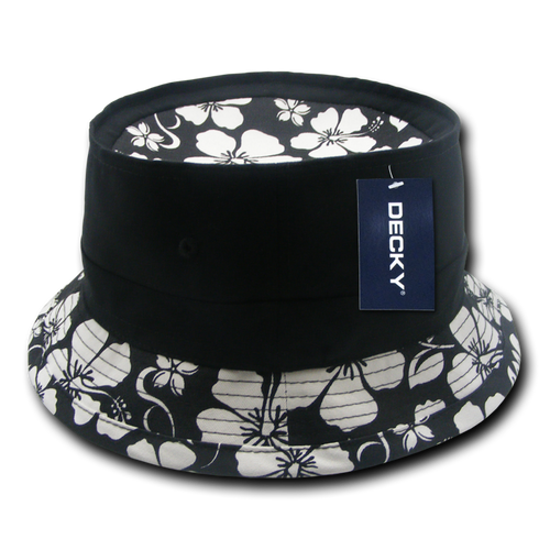 Structured Floral Brim Fisherman's Hat
