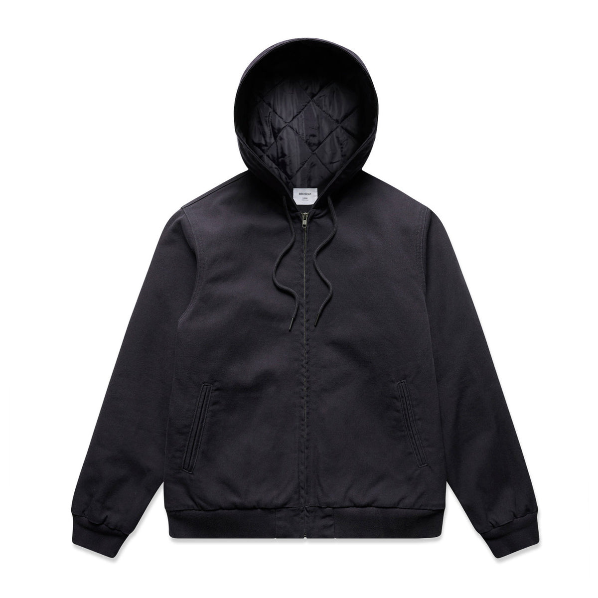 Canvas Bomber Hood Jacket | 5532