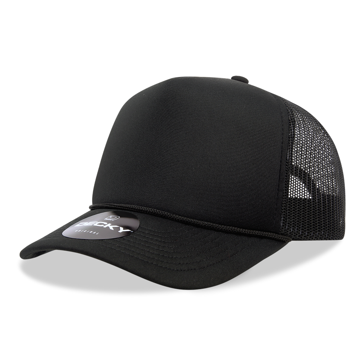 5 Panel Mid Profile Structured Foam Trucker