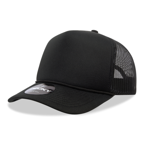 5 Panel Mid Profile Structured Foam Trucker