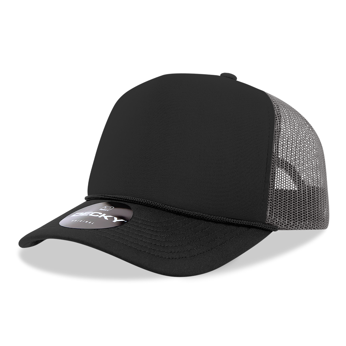 5 Panel Mid Profile Structured Foam Trucker