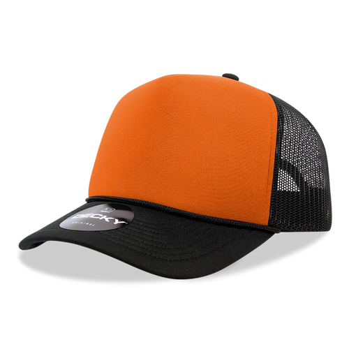 5 Panel Mid Profile Structured Foam Trucker