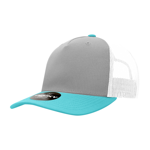 5 Panel Mid Profile Structured Acrylic/Polyester Trucker