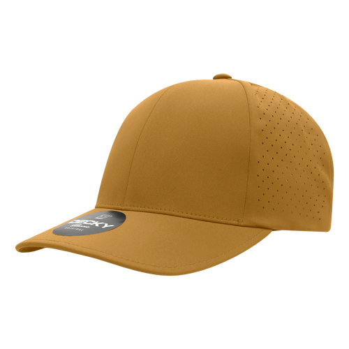 6 Panel Low Profile Structured Perforated Performance Cap