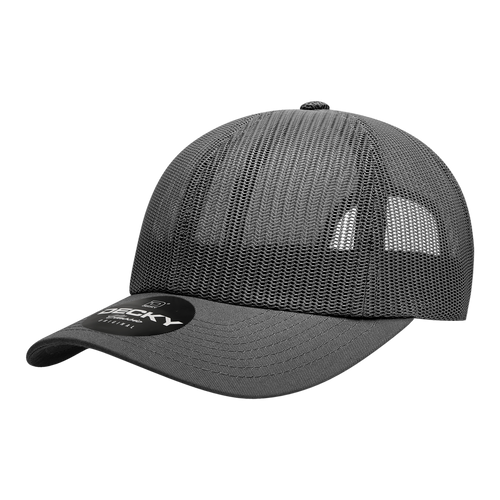 6 Panel Mid Profile Relaxed Mesh Crown Trucker