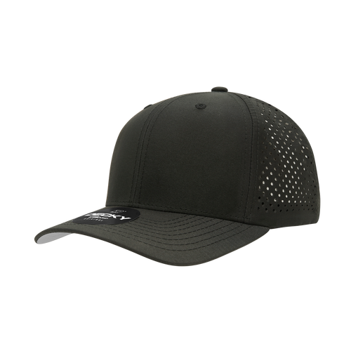 6 Panel Mid Profile Structured Perforated Performance Cap