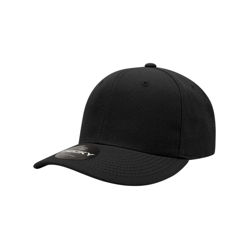 Youth 6 Panel Mid Profile Structured Acrylic/Polyester Cap