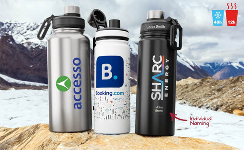 Adventure - Metal Water Bottle (Insulated, 304 Stainless Steel)