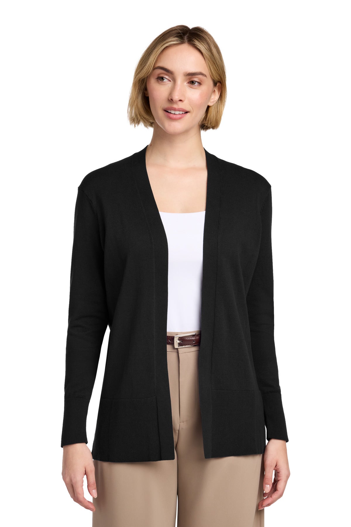 Brooks Brothers ®  Women's Cotton Stretch Long Cardigan Sweater BB18403