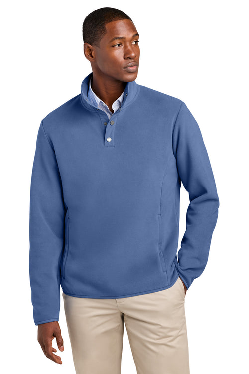 Brooks Brothers ®  Fleece 1/4-Snap Neck BB18612