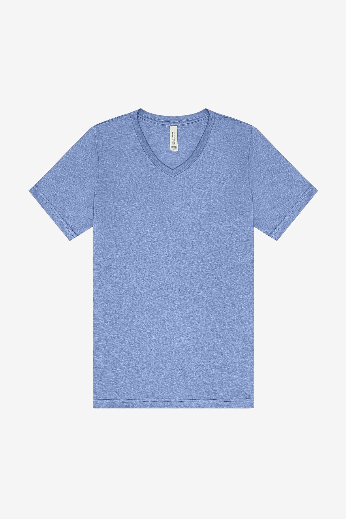 BELLA+CANVAS ®  Unisex Triblend Short Sleeve V-Neck Tee. BC3415