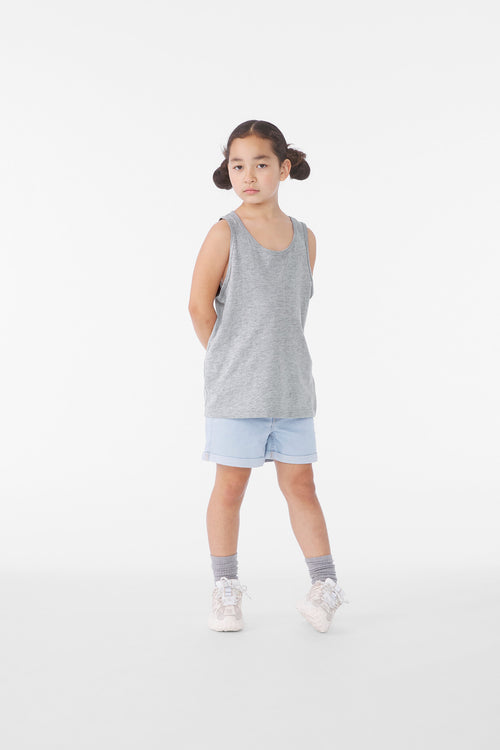 BELLA+CANVAS ®  Youth Heather CVC Tank BC3480YCVC