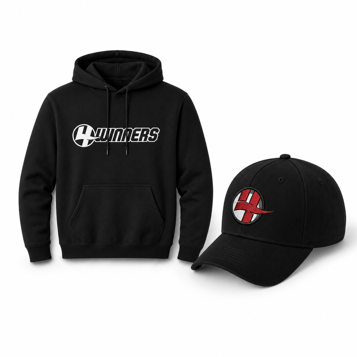 Bundle C | 25 Custom Hoodies + 25 Custom Hats | $499 + Shipping