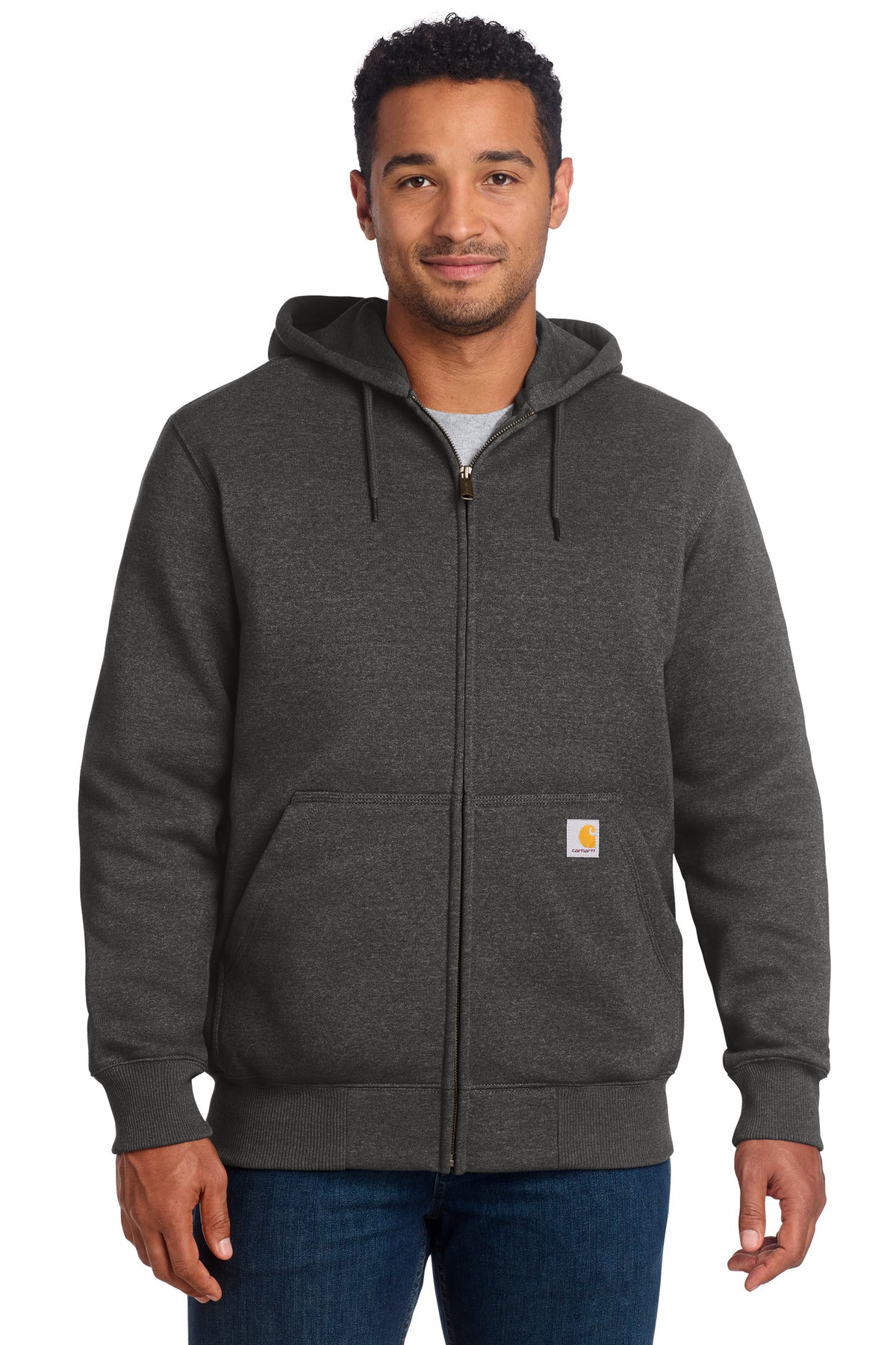 Carhartt  ®  Rain Defender  ®  Paxton Heavyweight Hooded Zip-Front Sweatshirt. CT100614