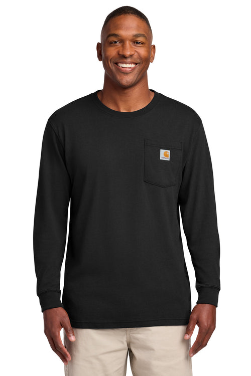 Carhartt  ®  Workwear Pocket Long Sleeve T-Shirt. CTK126