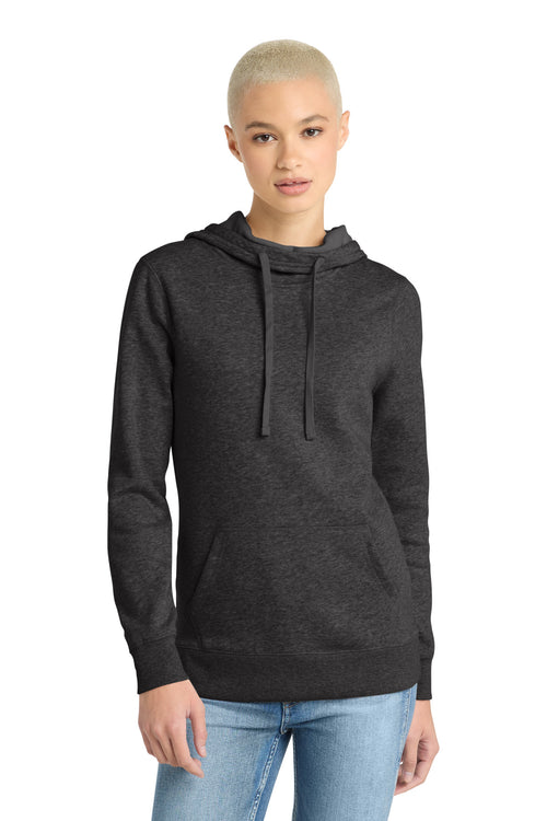District  ®  Women's Lightweight Fleece Hoodie. DM493