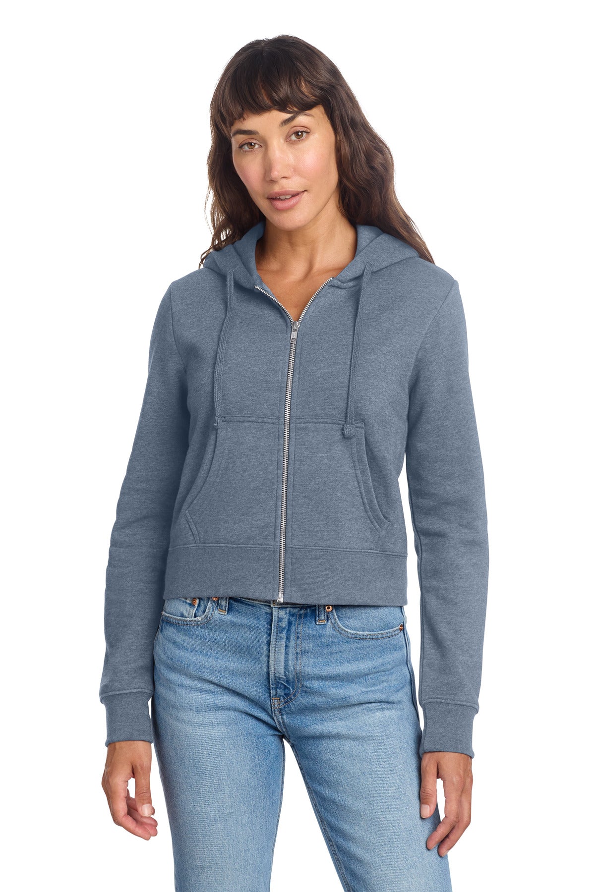 District ®  Women's V.I.T. ™  Fleece Full-Zip Hoodie DT6103