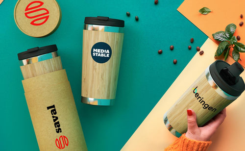 EcoSip - Travel Cup (Bamboo Composite, Eco-Friendly)