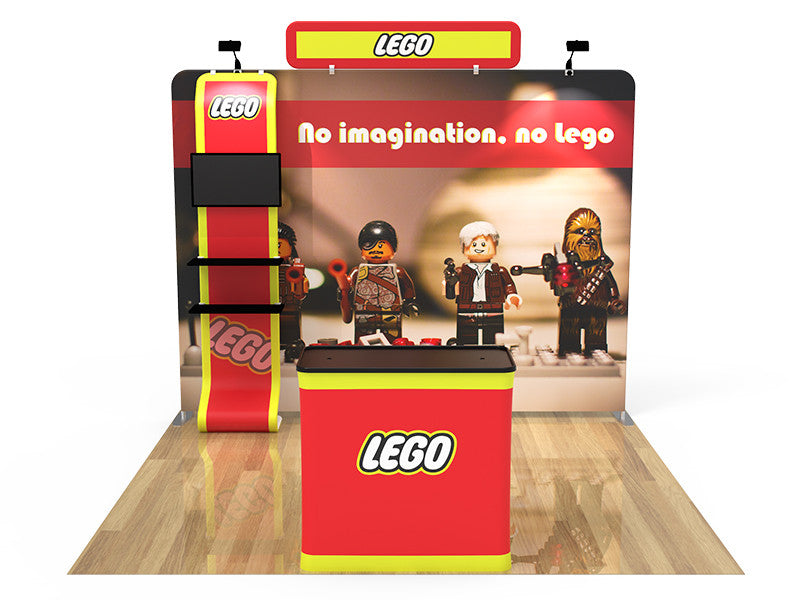 10x10ft Custom Trade Show Booth Design 17