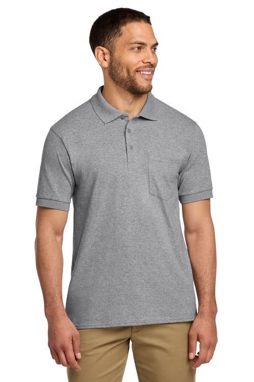 Port & Co ®  Core Blend Jersey Knit Pocket Polo. KP55P