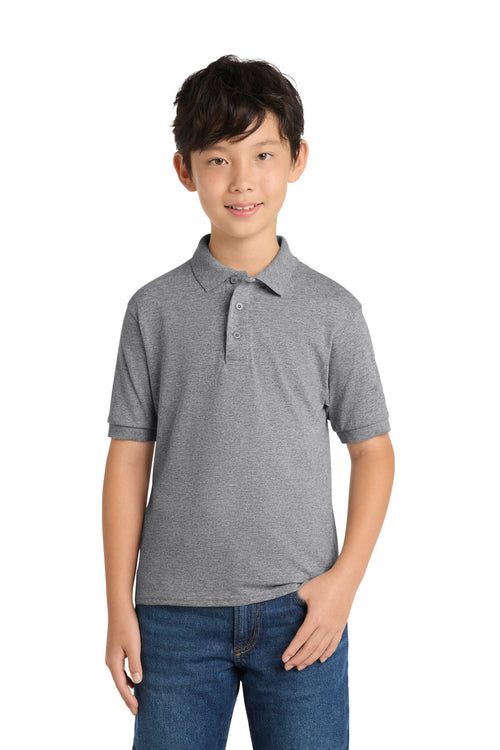 Port & Co ®  Youth Core Blend Jersey Knit Polo. KP55Y
