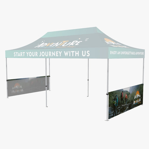 20ft Tent Half Wall