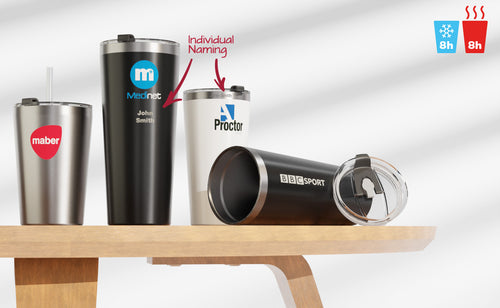 Metro - Travel Cup / Tumbler (Double-Walled Stainless Steel)
