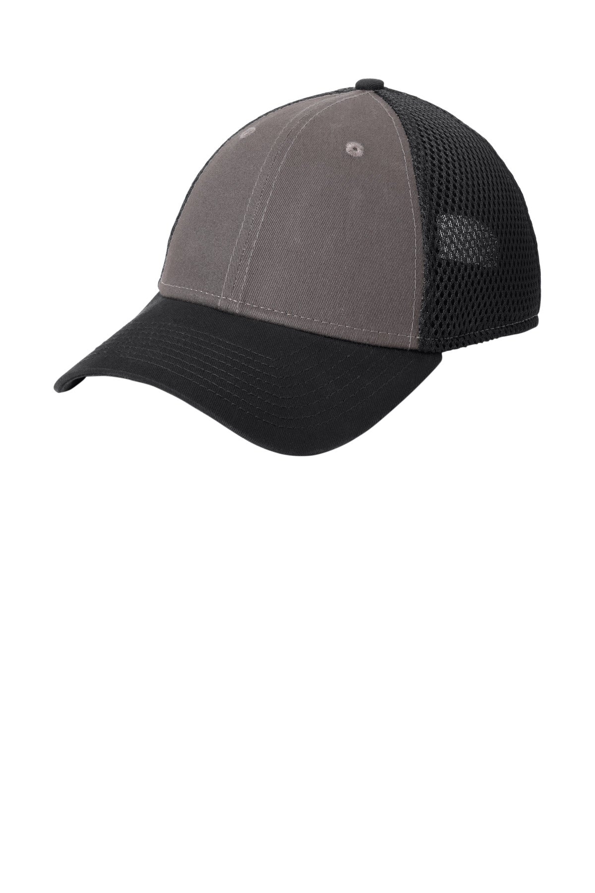 New Era ®  Snapback Contrast Front Mesh Cap. NE204