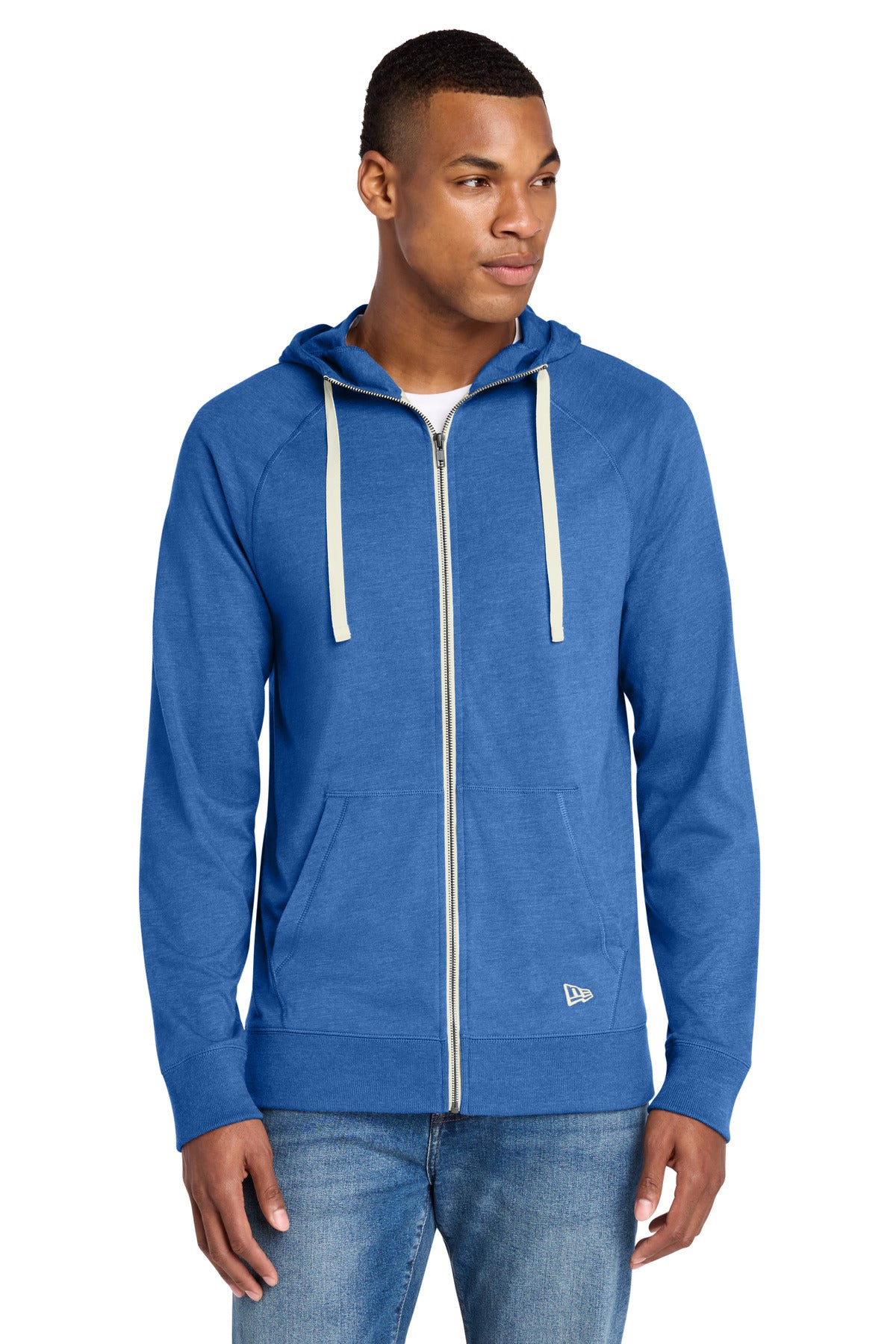 New Era  ®  Sueded Cotton Blend Full-Zip Hoodie. NEA122