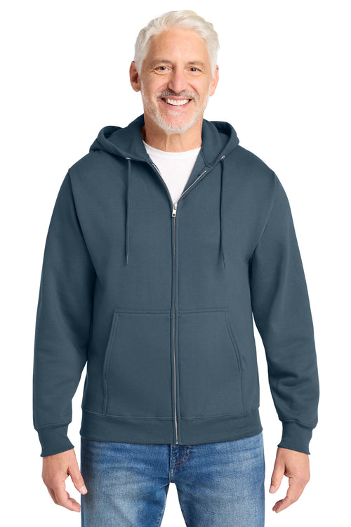 Port & Co ®  Core Fleece Full-Zip Hooded Sweatshirt. PC78ZH
