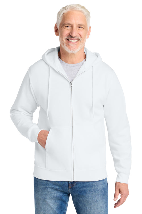 Port & Co ®  Core Fleece Full-Zip Hooded Sweatshirt. PC78ZH