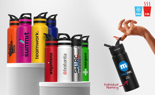 Range - Metal Water Bottle (Insulated)