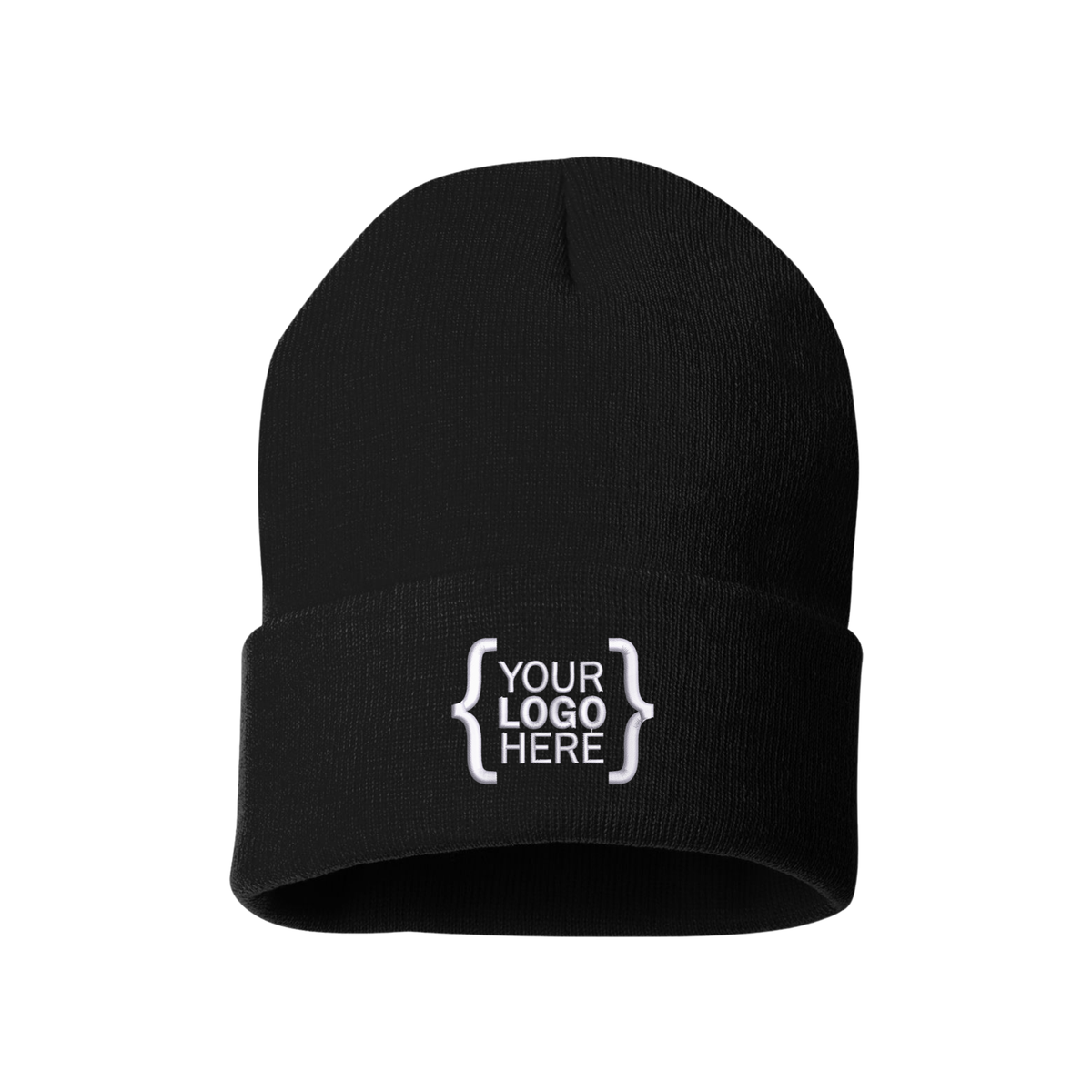 Sportsman 12" Solid Cuffed Beanie