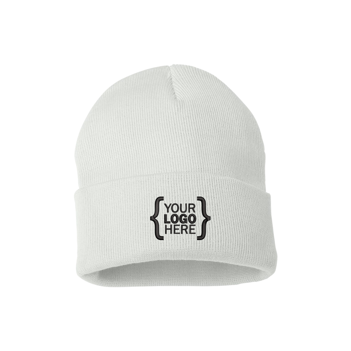 Sportsman 12" Solid Cuffed Beanie