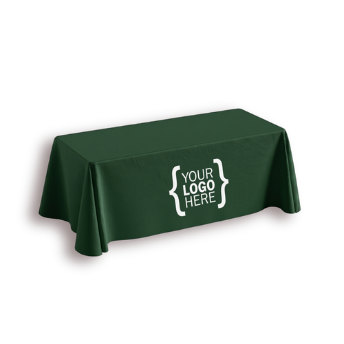 8ft Table Cloth - Forest Green