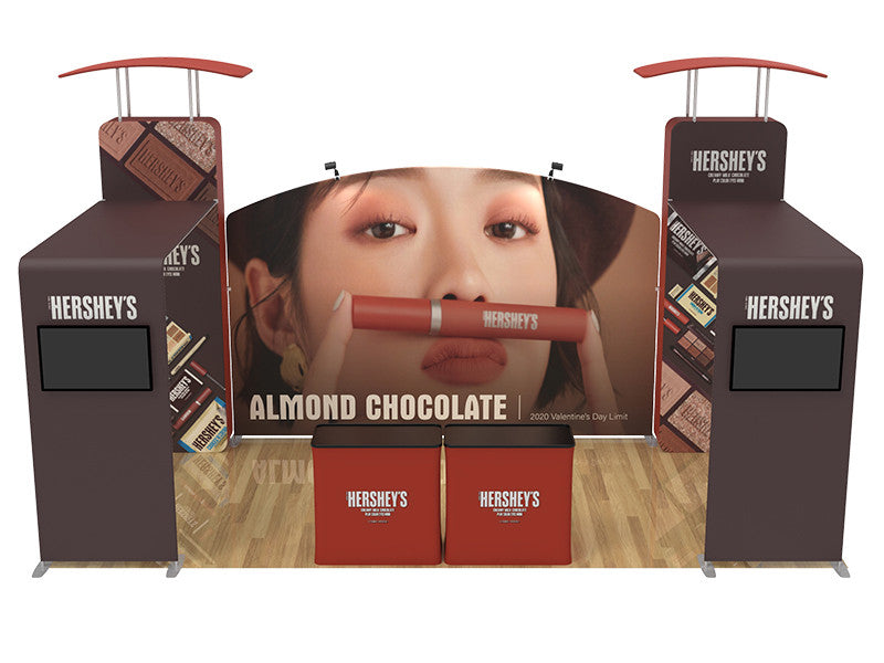 10x20ft Custom Trade Show Booth Design 14